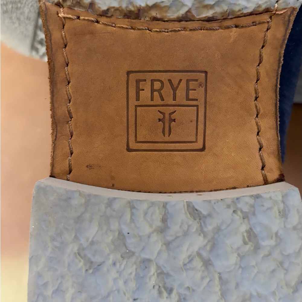 FRYE BLUE SUEDE OXFORDS Size MEN 11D - Picture 7 of 9